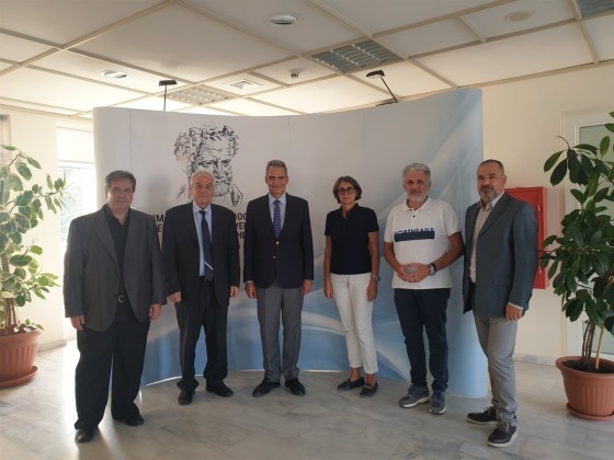 Επίσκεψη του Υφυπουργού Παιδείας Άγγελου Συρίγου στην Πρυτανεία του ΔΠΘ