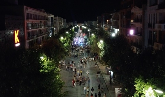Στιγμιότυπο από το κεντρικό stage
