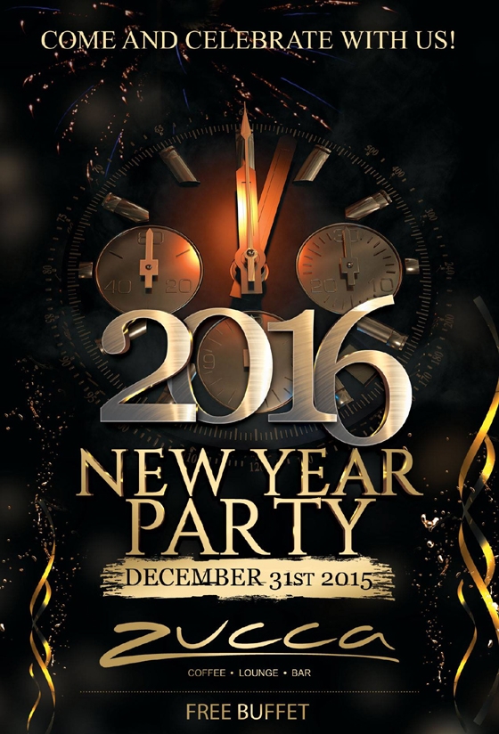 Παραμονή Πρωτοχρονιάς "New Year Party" στο Zucca