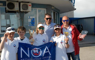 Με σκάφη Optimist και Laser συμμετείχε ο Ναυταθλητικός Όμιλος Αλεξανδρούπολης.