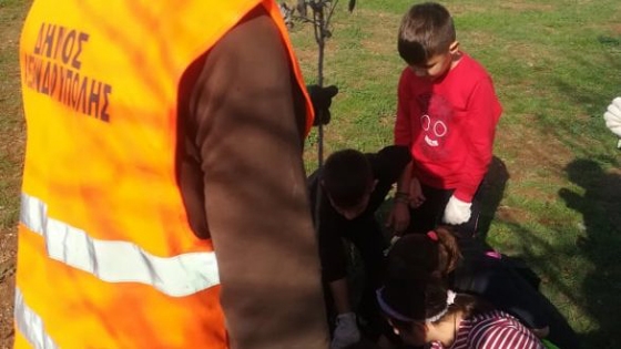 Δεντροφύτευση από παιδικά χέρια στην Αλεξανδρούπολη!