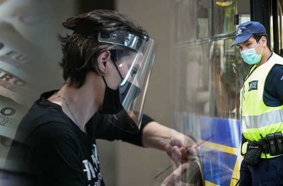 27 πρόστιμα στην περιφέρεια ΑΜ-Θ για τη μη τήρηση κανόνων για μάσκα και αποστάσεις