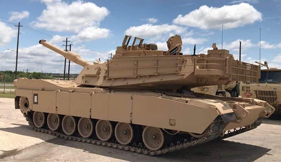Αμερικανικά άρματα M1A2 ABRAMS τον Σεπτέμβριο στη Θράκη