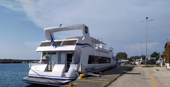 Ξεκίνησε τα δρομολόγια το ταχύπλοο "ΖΕΦΥΡΟΣ"