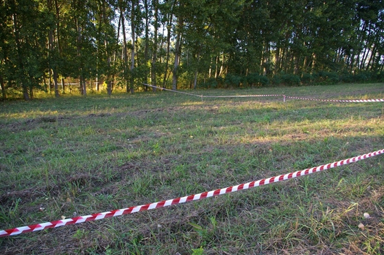 Το σημείο που έγινε το τριπλό έγκλημα.