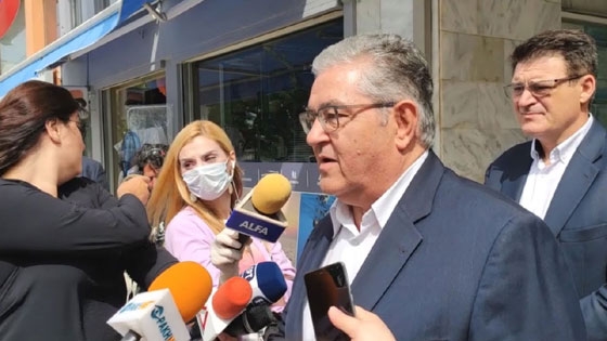 Δ. Κουτσούμπας από την Αλεξανδρούπολη: "Δεν λύνονται τα προβλήματα μ' έναν φράχτη" (videο)