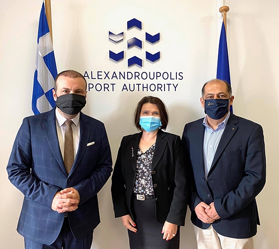 Η Πρέσβειρα της Σλοβακίας στην Ελλάδα επισκέφθηκε την Αλεξανδρούπολη