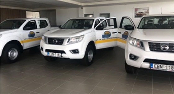 Πέντε νέα οχήματα για τη ΔΕΥΑ Αλεξανδρούπολης