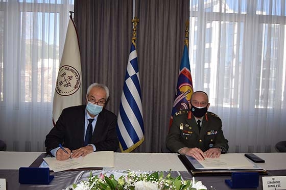 Ανανεώθηκε το Μνημόνιο Συνεργασίας μεταξύ του Δημοκριτείου Πανεπιστημίου Θράκης και του Δ΄ Σώματος Στρατού 