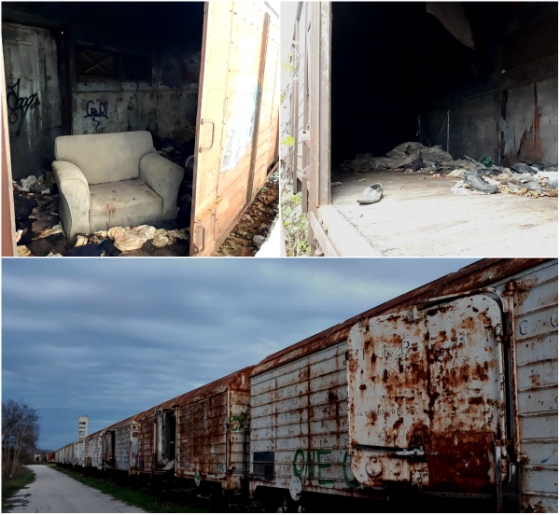 Βαγόνια "φαντάσματα" στοιχειώνουν την Αλεξανδρούπολη (φωτο + video)