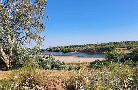 Ανησυχητική η εικόνα από τη μικρή ποσότητα νερών στον Έβρο.