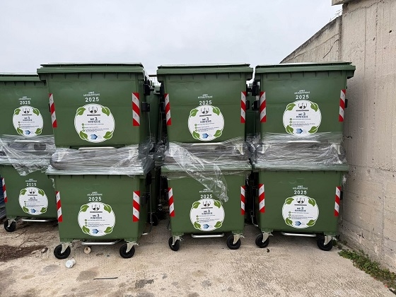 Νέους κάδους σκουπιδιών προμηθεύτηκε ο Δήμος Αλεξανδρούπολης, για να αντικαταστήσει παλιούς και φθαρμένους.