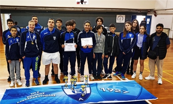 Με τρία χρυσά και ένα χάλκινο μετάλλιο επέστρεψε ο Εθνικός από το Πανελλήνιο της Λιβαδειάς