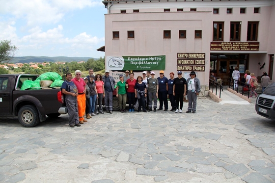 500 κιλά σκουπίδια μαζεύτηκαν από την Δαδιά!