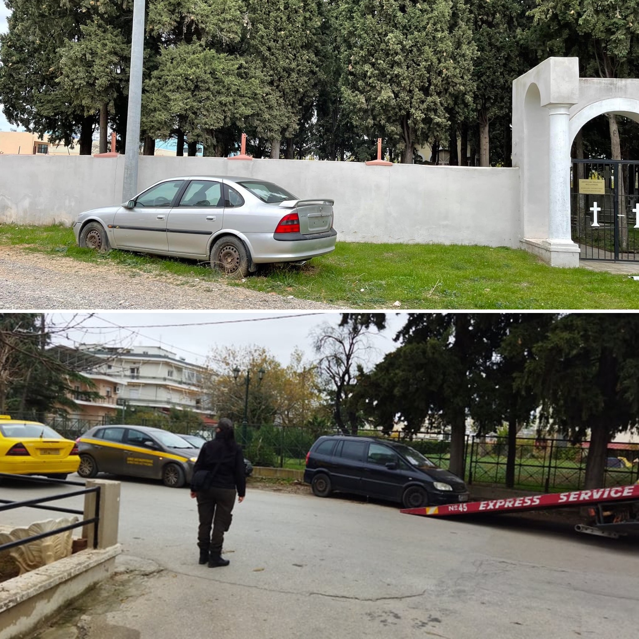 Τα παρατημένα οχήματα οδηγούνται στην ανακύκλωση.