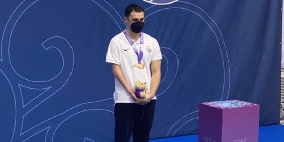 Ο "δικός" μας Δημοσθένης, ανέβηκε έτσι για ακόμα μια φορά στο βάθρο της διοργάνωσης! 