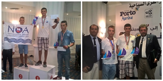 "Έκλεψε" τις εντυπώσεις η ομάδα ιστιοπλοΐας του ΝΟΑ στο El Alamein της Αιγύπτου.