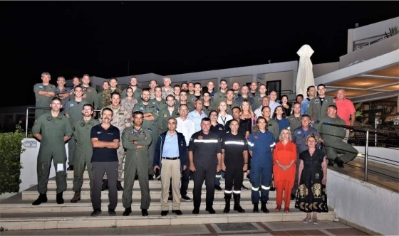 H βραδιά πραγματοποιήθηκε σε ένα ευχάριστο κλίμα, με έντονο το συναίσθημα της ευγνωμοσύνης, με τα μέλη των αποστολών να φεύγουν ενθουσιασμένα.