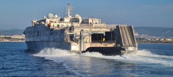 Το Naval Craft USNS YUMA έφτασε στο λιμάνι της Αλεξανδρούπολης.