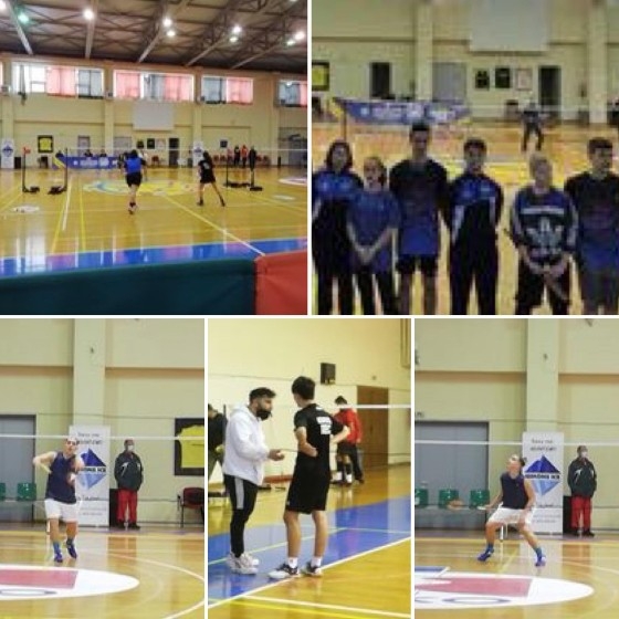 H ομάδα του Εθνικού Badminton συμμετείχε στο Πανελλήνιο Open Εφήβων!