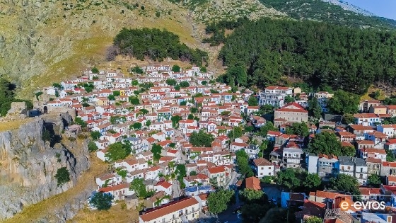 H πανέμορφη Χώρα της Σαμοθράκης από ψηλά