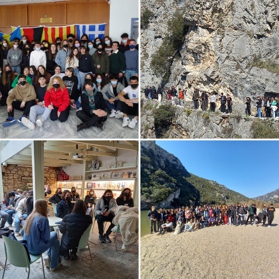 Στιγμιότυπα από τη φιλοξενία των 21 μαθητών στον Έβρο.