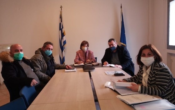 Στιγμιότυπο από τη συνάντησή τους.