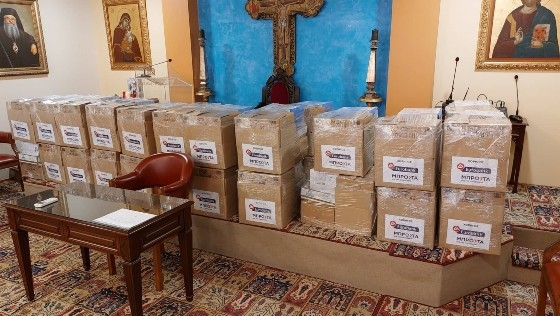 "Δέματα αγάπης" μοίρασε η Ιερά Μητρόπολη Αλεξανδρούπολης