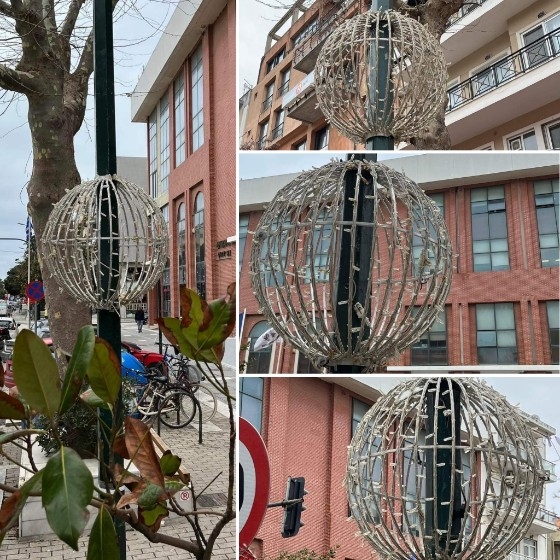 Το Δημαρχείο στο background σήμερα, 1 Μαρτίου 2023