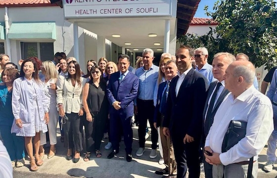Στο Κέντρο Υγείας Σουφλίου ολοκληρώθηκε πλήρης ανακαίνιση, συνολικού προϋπολογισμού 2.030.552 ευρώ.