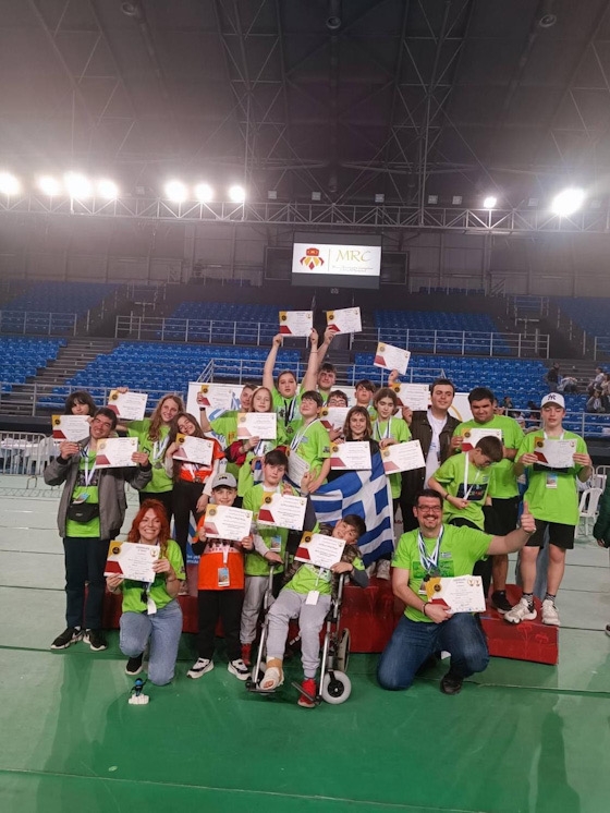 Σπουδαίες διακρίσεις στον Παγκόσμιο Διαγωνισμό Αθλητικής Ρομποτικής για το Computer Action