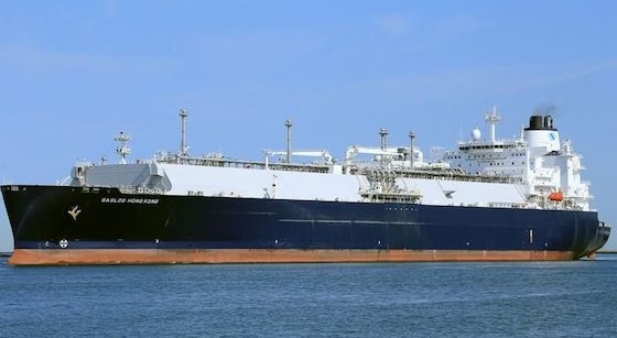 Το GASLOG HONG KONG πλέει με προορισμό την Αλεξανδρούπολη.