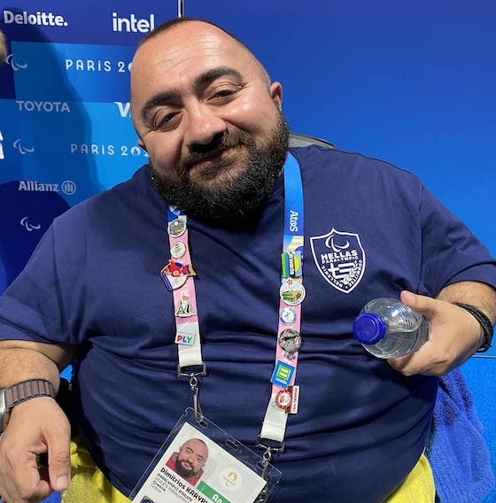 Ο Αλεξανδρουπολίτης Δημήτρης Καρυπίδης τα έδωσε όλα την πρώτη ημέρα των αγώνων.