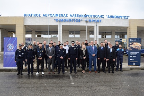 20 υψηλόβαθμοι αξιωματούχοι από την Αρμενία, τη Μολδαβία και την Ουκρανία βρέθηκαν στην Αλεξαδρούπολη για την πάταξη του λαθρεμπορίου μεταναστών.