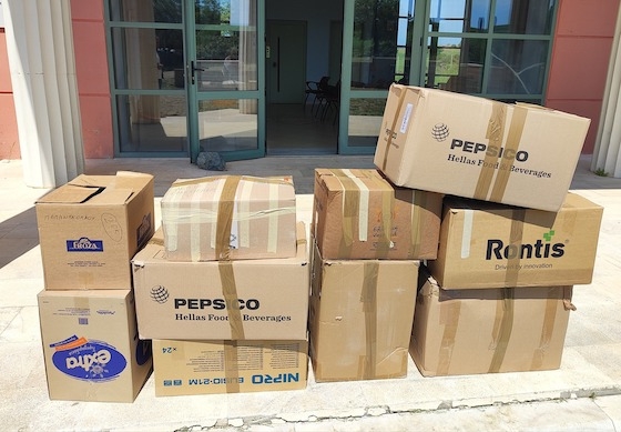 Σαμοθράκη: Παράδοση βασικών αγαθών για τη στήριξη του Ξενώνα κακοποιημένων γυναικών Κομοτηνής