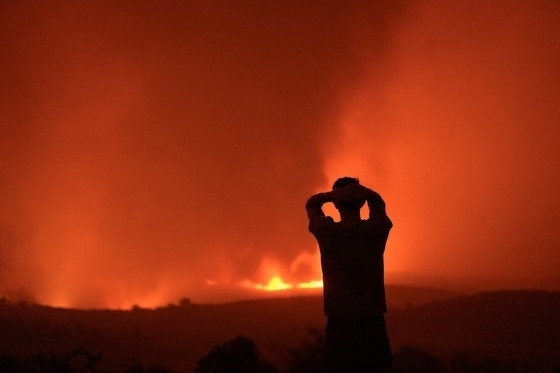 Η κλιματική αλλαγή κάνει τις πυρκαγιές όλο και πιο συχνές (φωτ: Αλεξούδης Δημήτρης)