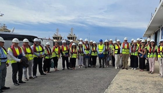 Κατά τη διάρκεια της επίσκεψης, οι Πρέσβεις ενημερώθηκαν διεξοδικά για τον τρόπο λειτουργίας του Σταθμού.