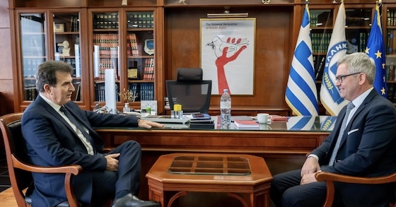 H Ελλάδα, τόνισε ο κ. υπουργός, έχει θέσει ως ζήτημα προτεραιότητας την αποτελεσματική και ολοκληρωμένη διαχείριση των συνόρων.