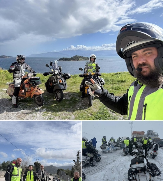 Οι αναβάτες κάλυψαν περίπου 1.500 χιλιόμετρα σε δύσβατα εδάφη, ερχόμενοι αντιμέτωποι με ιδιαίτερα αντίξοες καιρικές συνθήκες.