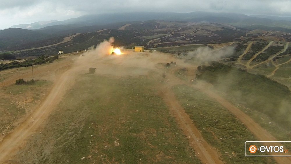 Εντυπωσιακά στιγμιότυπα από την βολή της 12ης Μ/Κ ΜΠ με τμήματα της ΧΧΙΙΙ ΤΘΤ