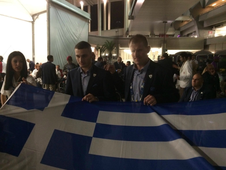 Τελετή έναρξης Παραολυμπιακών Αγώνων 2016: Παραστάτης ο δικός μας Δημοσθένης Μιχαλεντζάκης