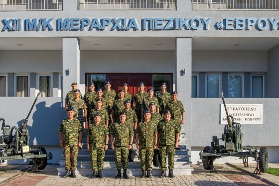 O Αρχηγός ΓΕΣ, Αντιστράτηγος Χαράλαμπος Λαλούσης βρέθηκε στο Δ’ Σώμα Στρατού στη Θράκη