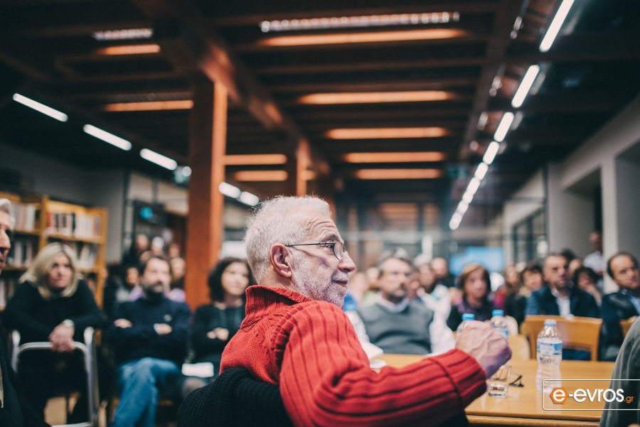 Πλήθος κόσμου στην Βιβλιοπαρουσίαση του Μίλτου Λειβαδίτη, στην Αλεξανδρούπολη
