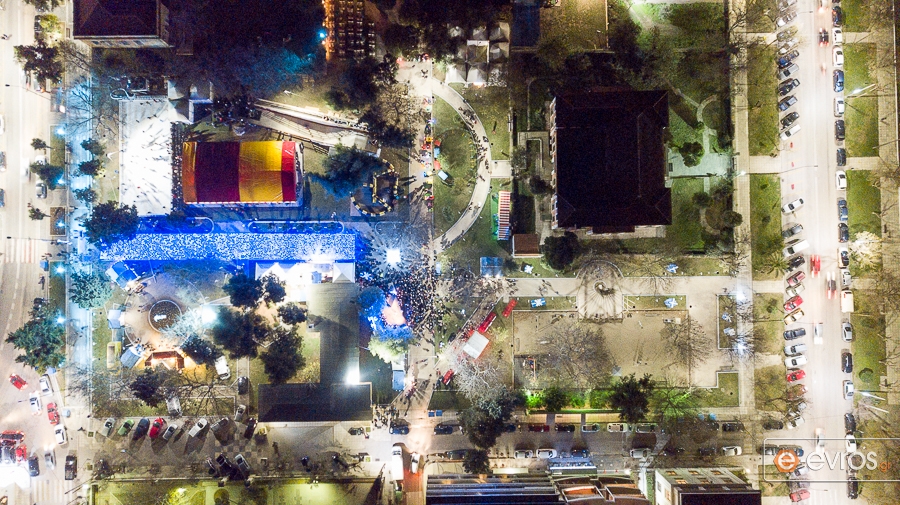 Η έναρξη του "Πάρκου Χριστουγέννων" στην Αλεξανδρούπολη