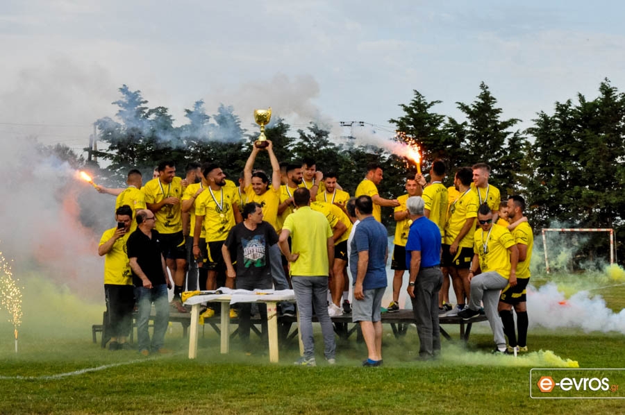 Και επίσημα πρωταθλήτρια στο τοπικό η ΑΕΚ Έβρου (φωτος - video)