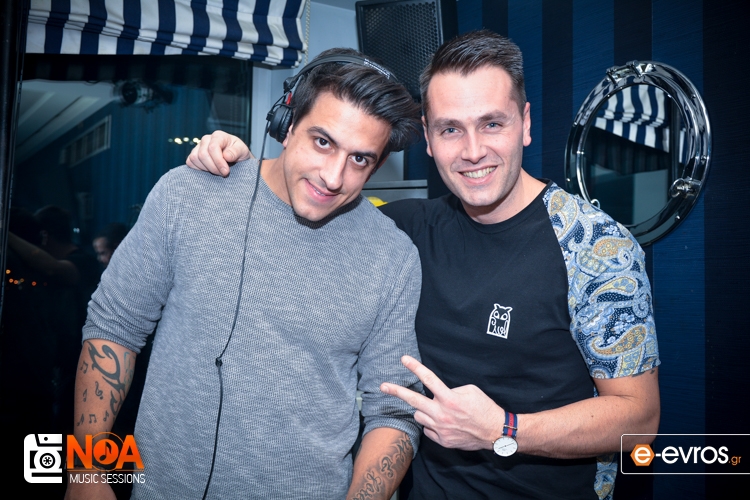 Ο Dino MFU στο 3ο 'Music Session' στο Ν.Ο.Α, στο λιμάνι.