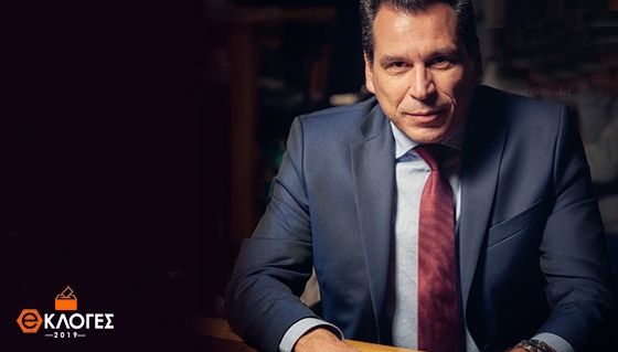 Ο υποψήφιος ευρωβουλευτής των ΑΝ.ΕΛ. Κωνσταντίνος Μιχαλίτσης