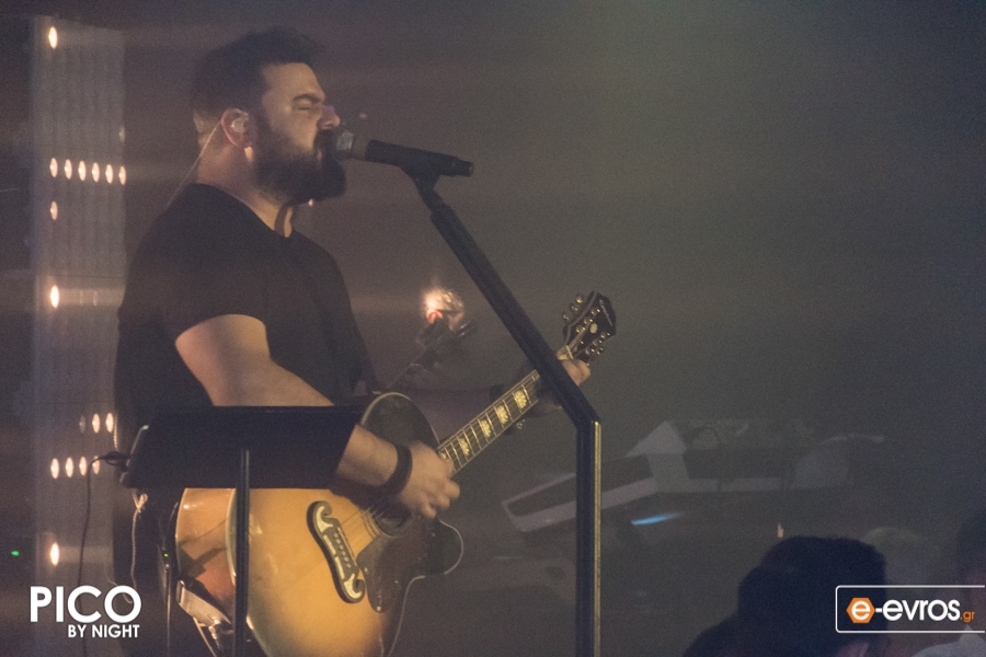 Ο Ηλίας Καμπακάκης μας διασκέδασε στο Pico by night την παραμονή των Θεοφανείων