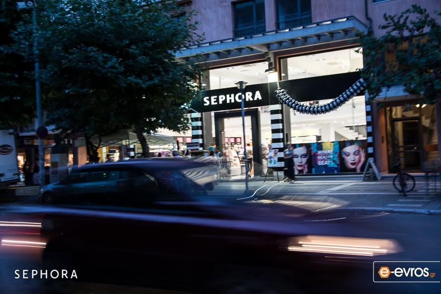 Sephora re - opening party στην Αλεξανδρούπολη