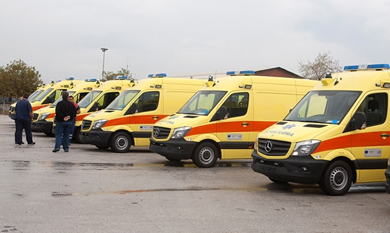 Τα νέα ασθενοφόρα βελτιώνουν τον τρόπο μεταφοράς των ασθενών και τις συνθήκες εργασίας των επαγγελματιών υγείας